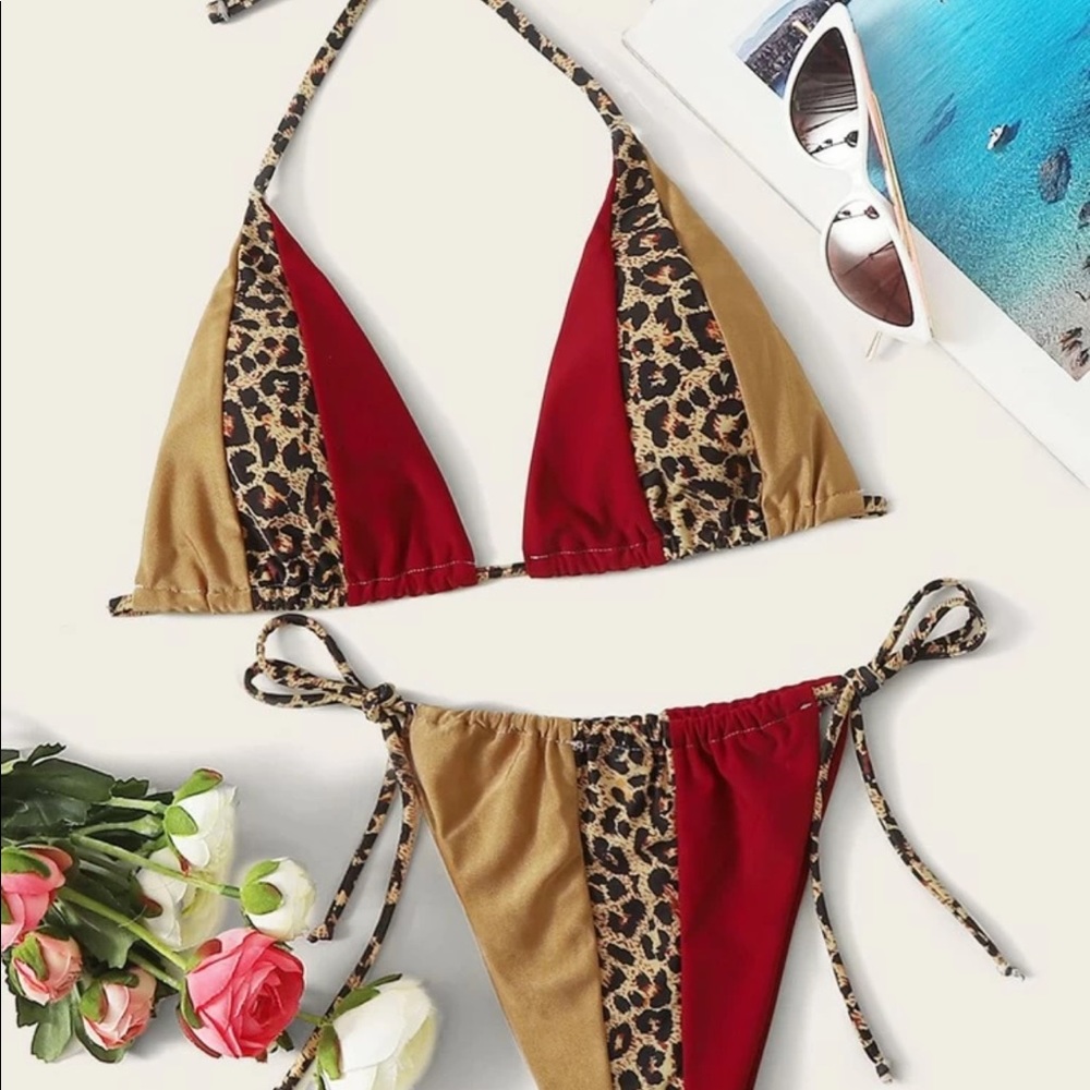 Leopard Print Bikini